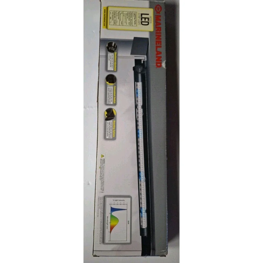 Marineland  17 inches Hidden Accent LED Lighting System White & Blue LEDs